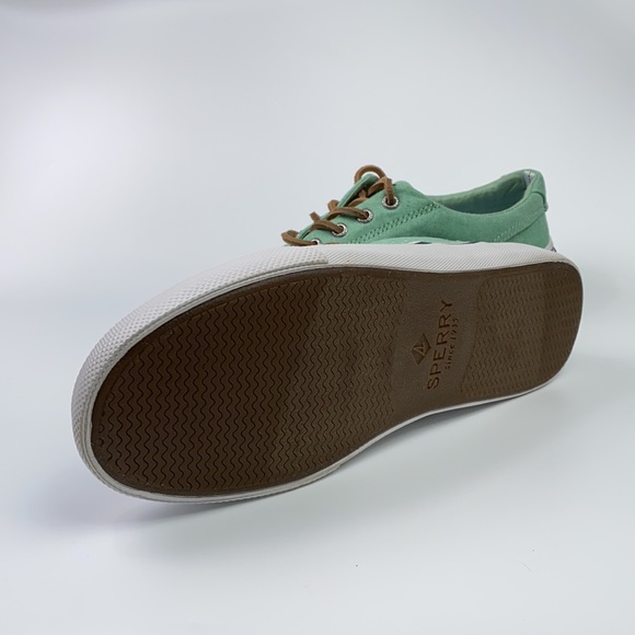 🆕Men’s Sperry Striper II CVO Turquoise Deck Shoes - Picture 5 of 5